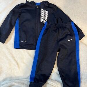 24 month Nike Kids Navy and Blue Track Set
